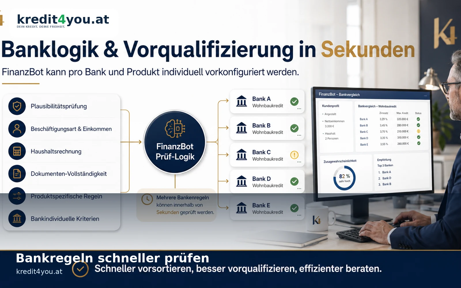 Bankregeln und Vorprüfung