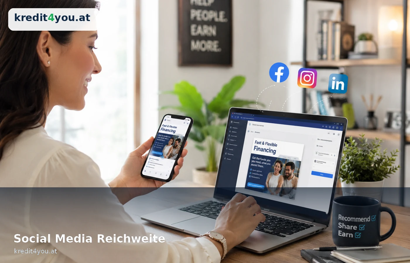 Use social media